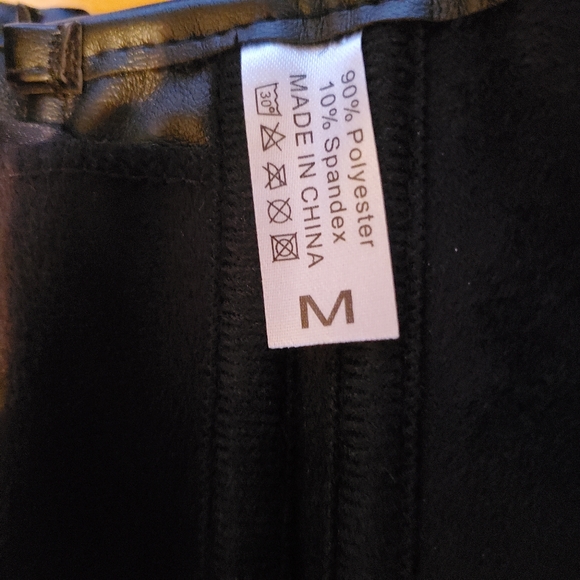 Black Boned Zipper Corset Top Sz M - Picture 6 of 6